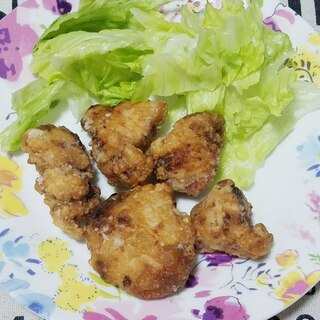 漬け込み15分！鶏むね肉で塩唐揚げ